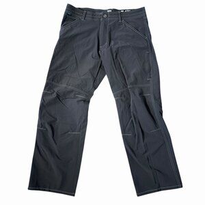 Kuhl Deceptr Pants Men's Size 36x32 Charcoal Hiking Cargo Lightweight Dark Moss